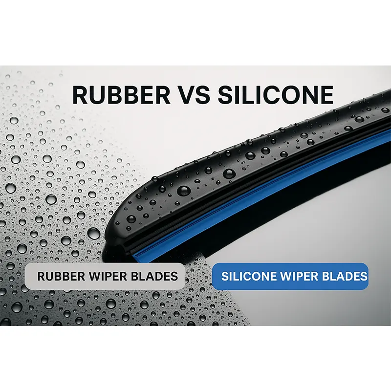 Silikone vs. gummitørrerblade: Hvilket materiale varer længere?